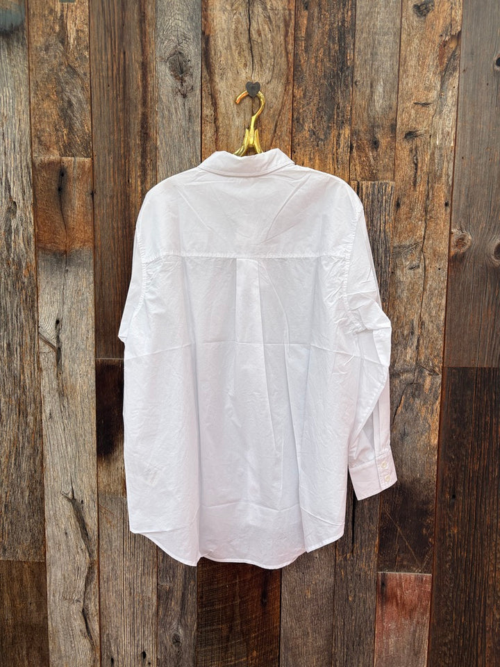 American Vintage Havanarow Shirt- Blanc