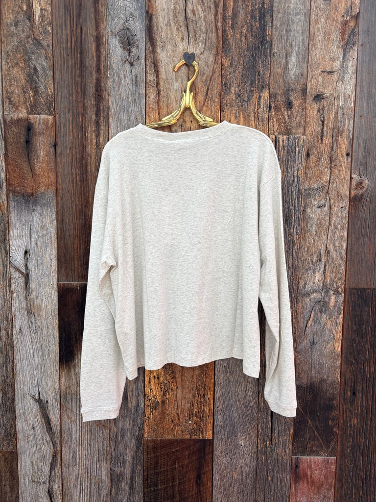 American Vintage Ypawood Pullover- Gris Chine