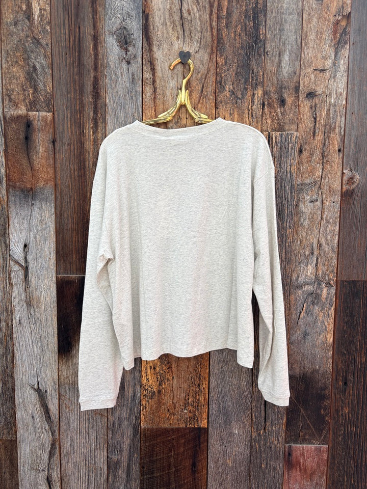 American Vintage Ypawood Pullover- Gris Chine