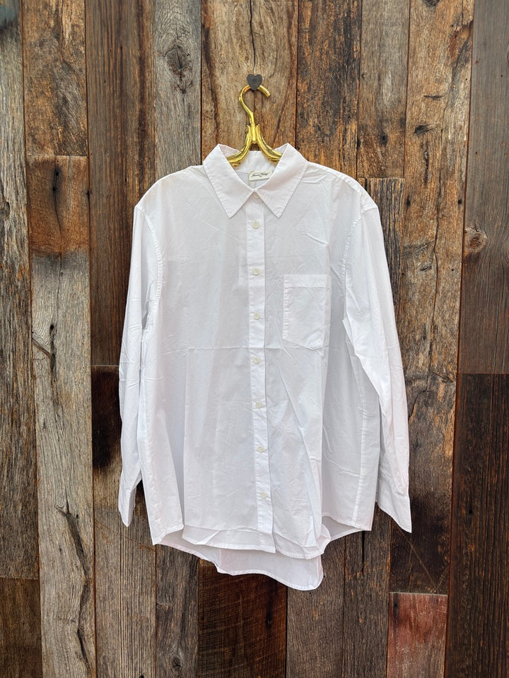 American Vintage Havanarow Shirt- Blanc