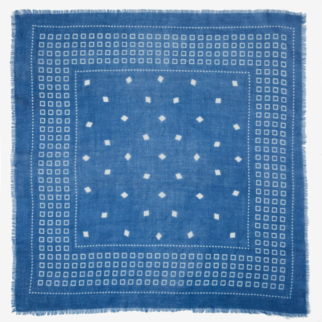 Wyeth Brooks in Indigo Bandana