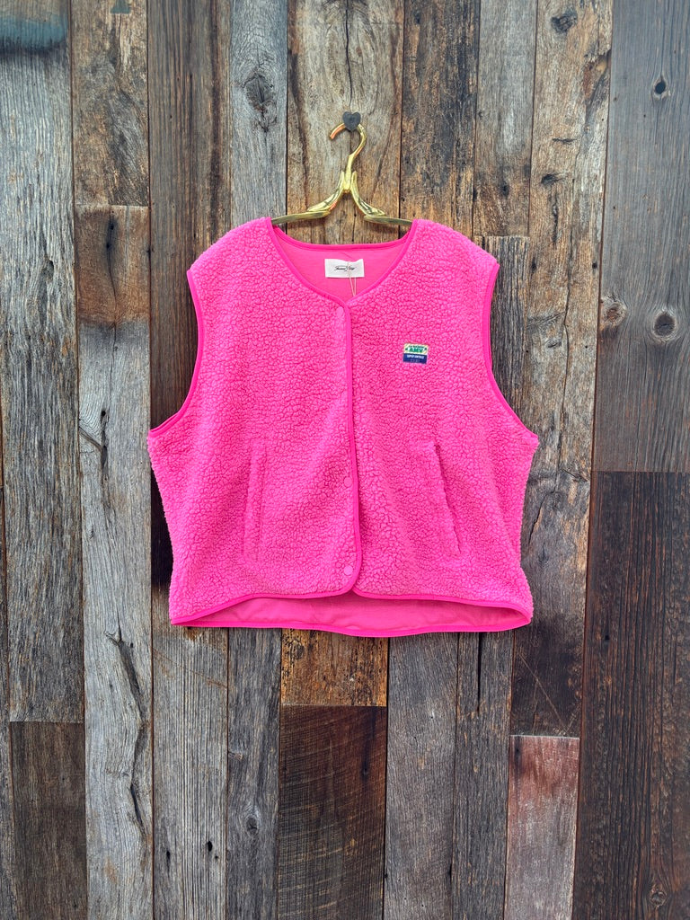American Vintage Hoktown Vest- Pink Acid