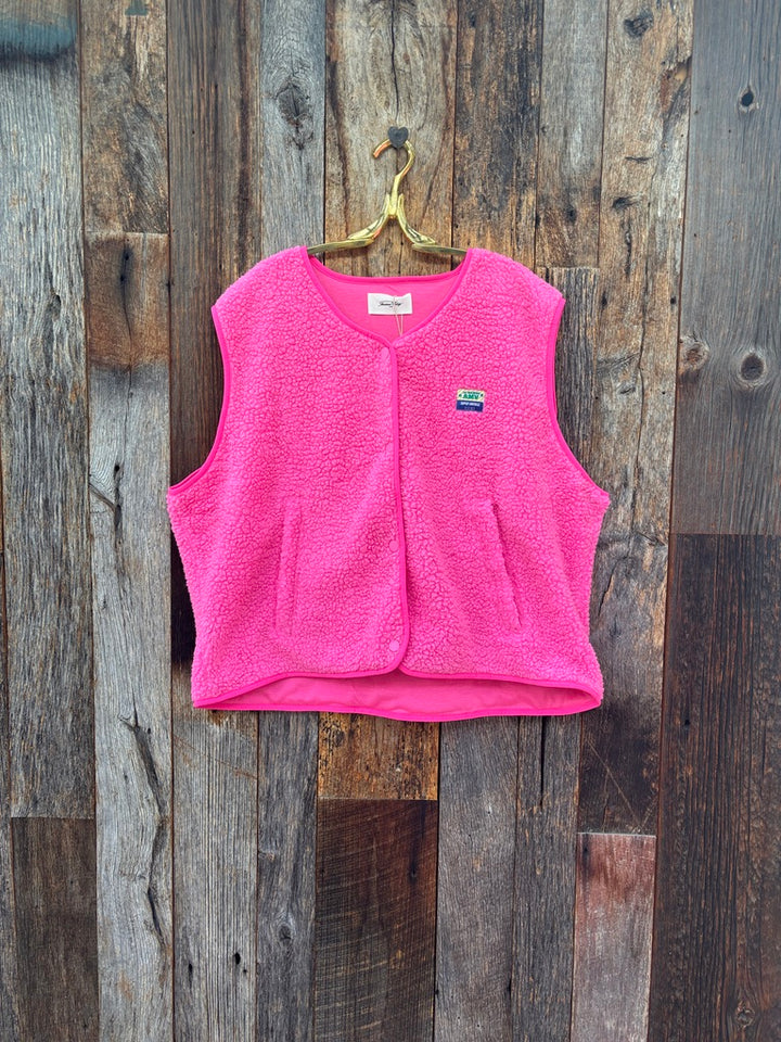 American Vintage Hoktown Vest- Pink Acid