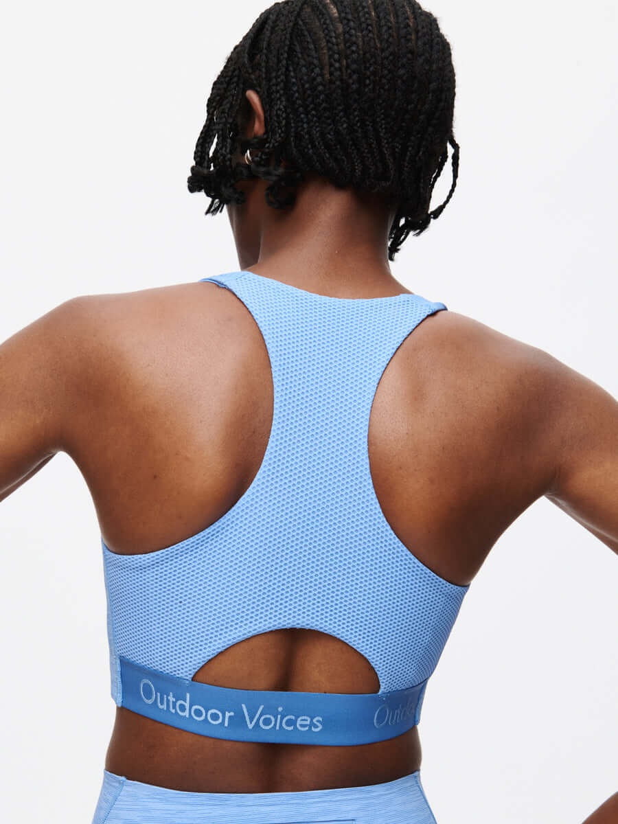 Outdoor Voices Doing Things Bra Blue Sky/Yonder