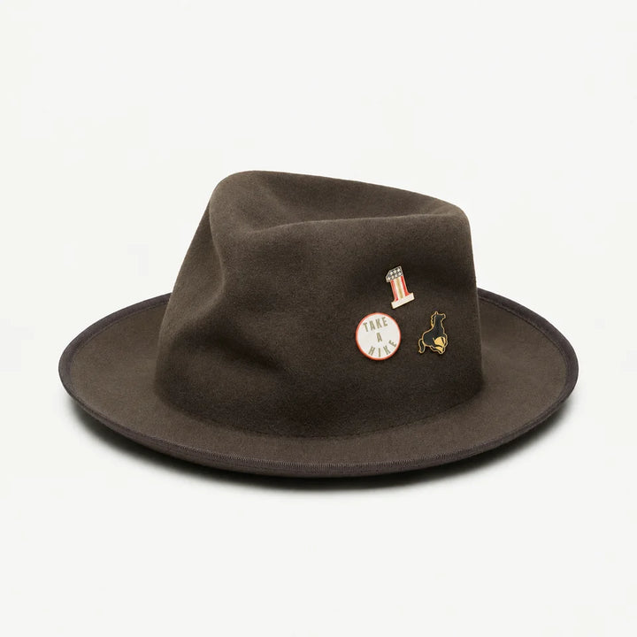 Wyeth Mick Hat Brown