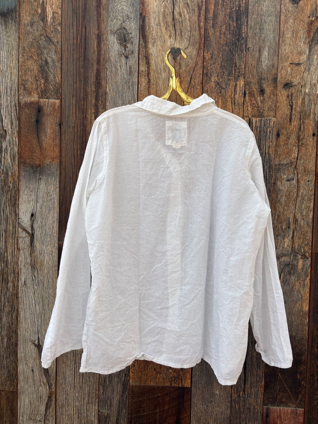 Auntie Oti Button Shirt White
