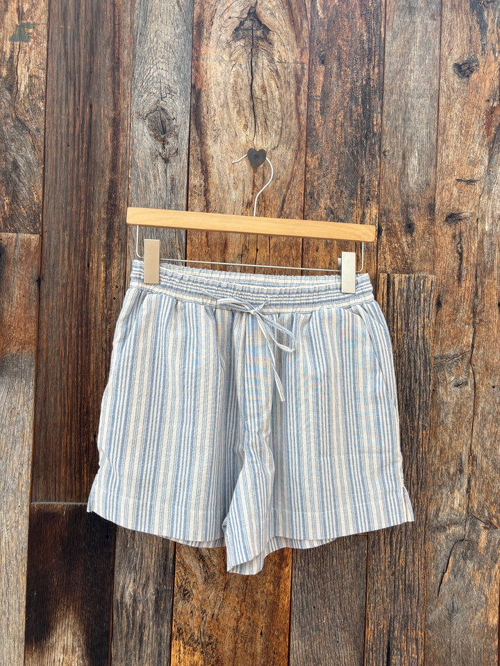 Dylan Drawstring Shorts- Denim