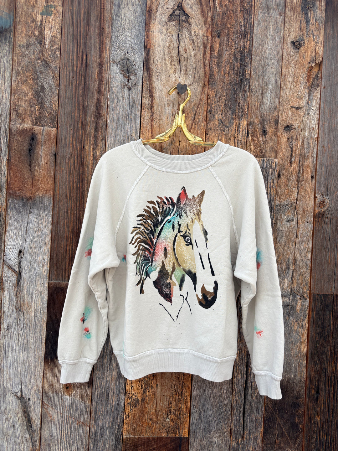 People of Leisure High Plains Stencil Sweatshirt