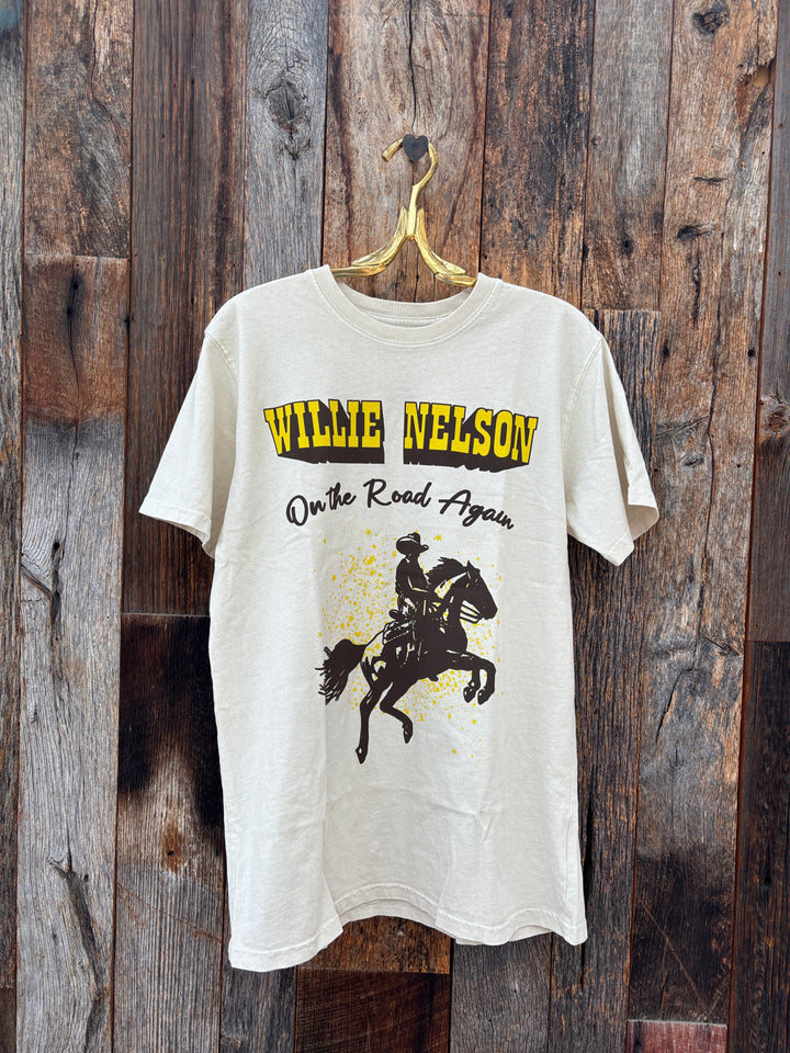 People of Leisure Willie Nelson Again, And Again Tee