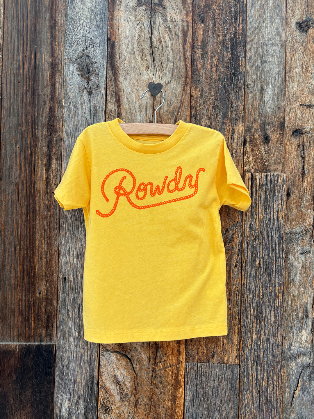 River Road Clothing Rowdy Tee - Yellow