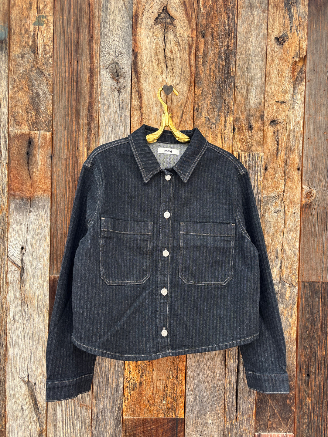 Mavi Norina Dark Denim Button Up