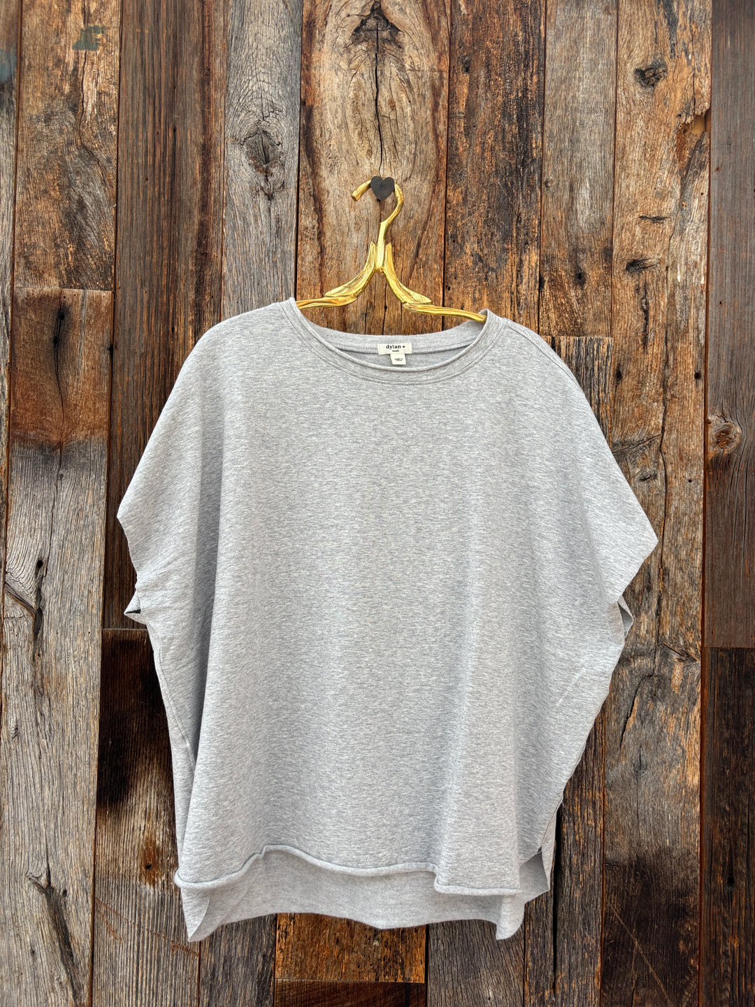 Dylan Caplet Top - Heather