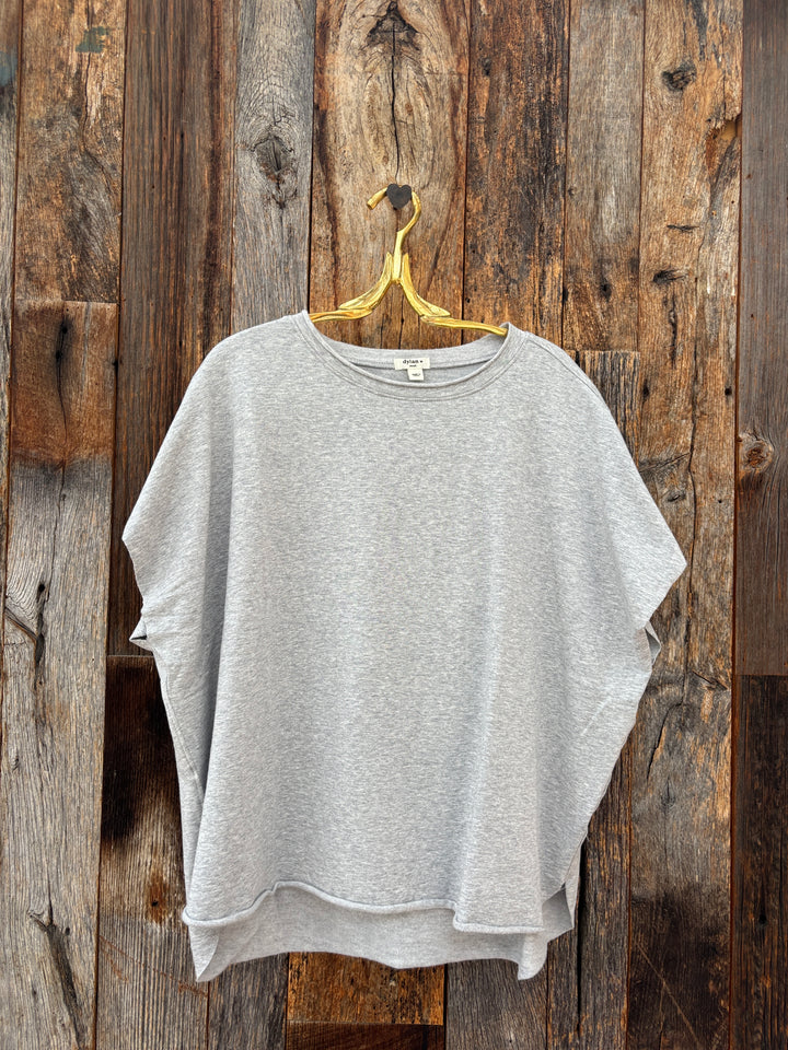 Dylan Caplet Top - Heather