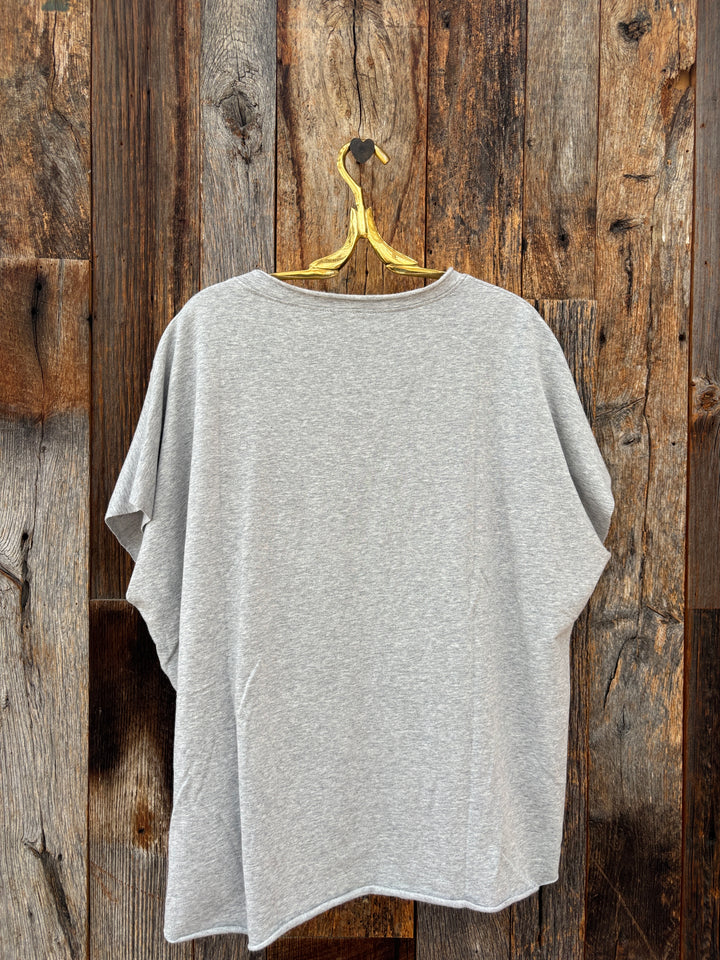 Dylan Caplet Top - Heather