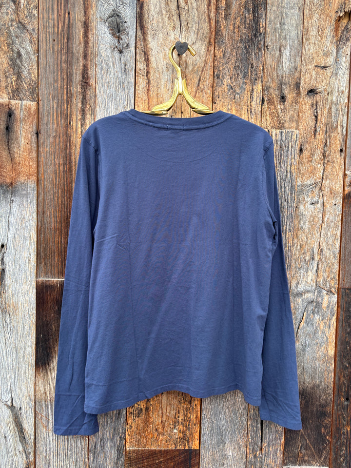Dylan Classic L/S Tee- Navy