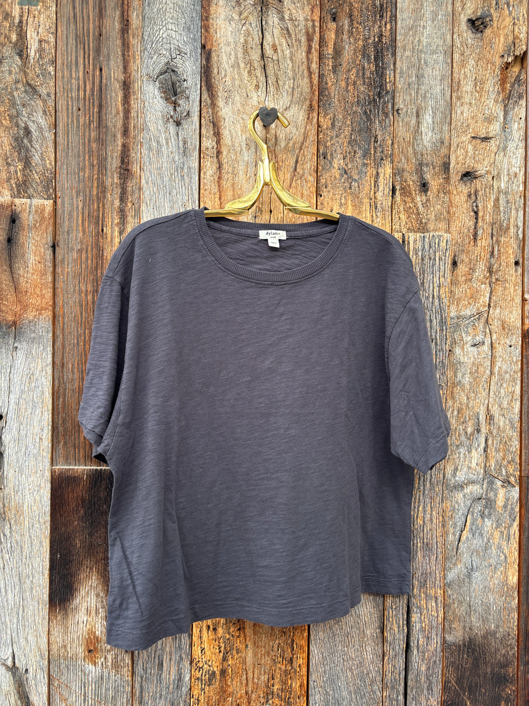 Dylan S/S Crew Neck Tee - Shale