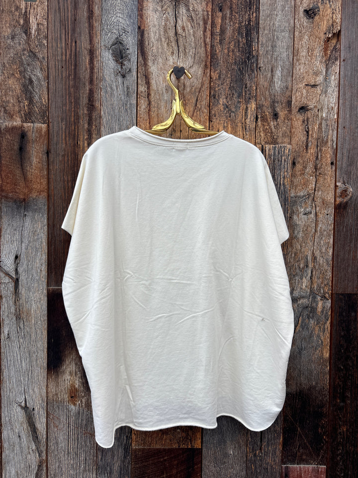 Dylan Caplet Top - Cloud