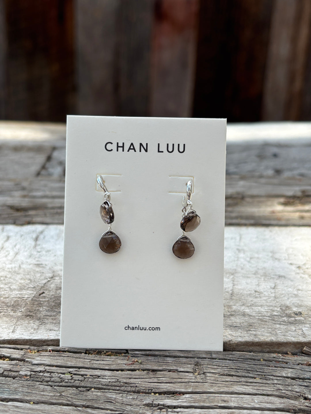 Chan Luu Smokey Quartz Earrings ES-6040