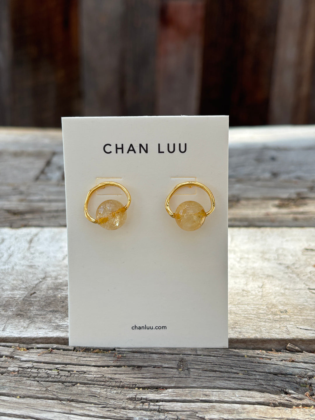 Chan Luu Citrine Earrings EG-6025