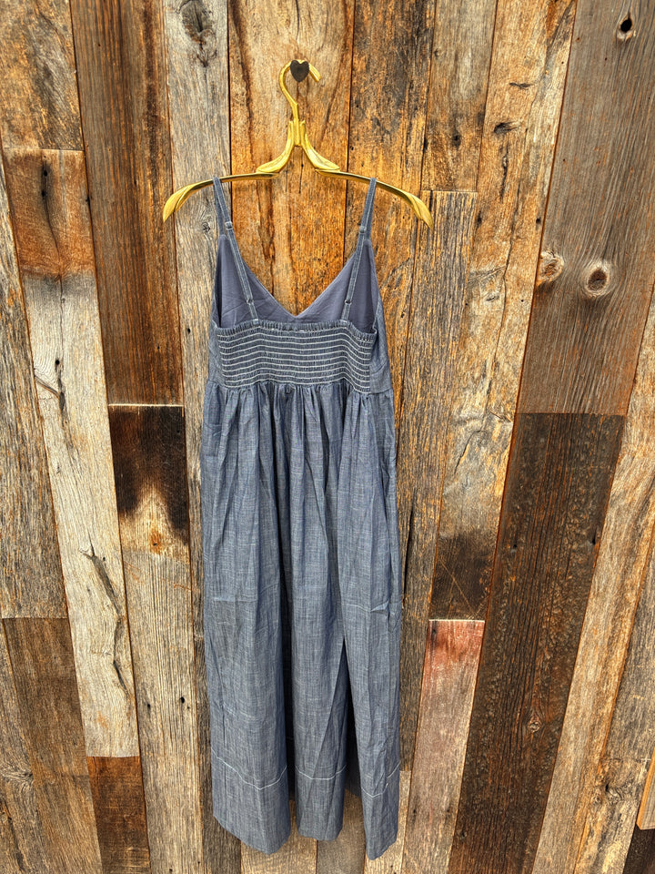 ...and for good Hamptons Dress Dark Wash Chambray