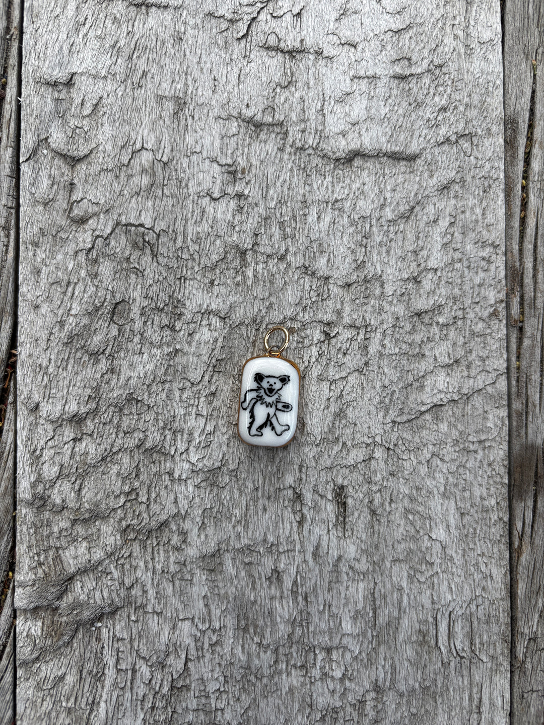 Shá Parlé Grateful Dead Bear Charm