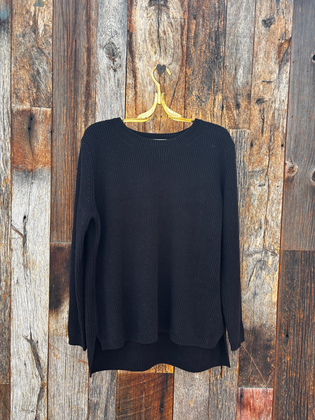 525 America Emma Crewneck Sweater -Black