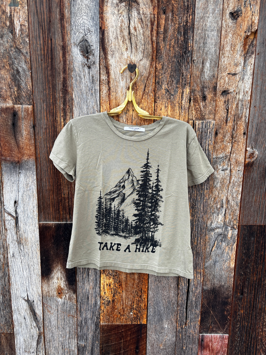 Project Social Take a Hike Tee - Olive