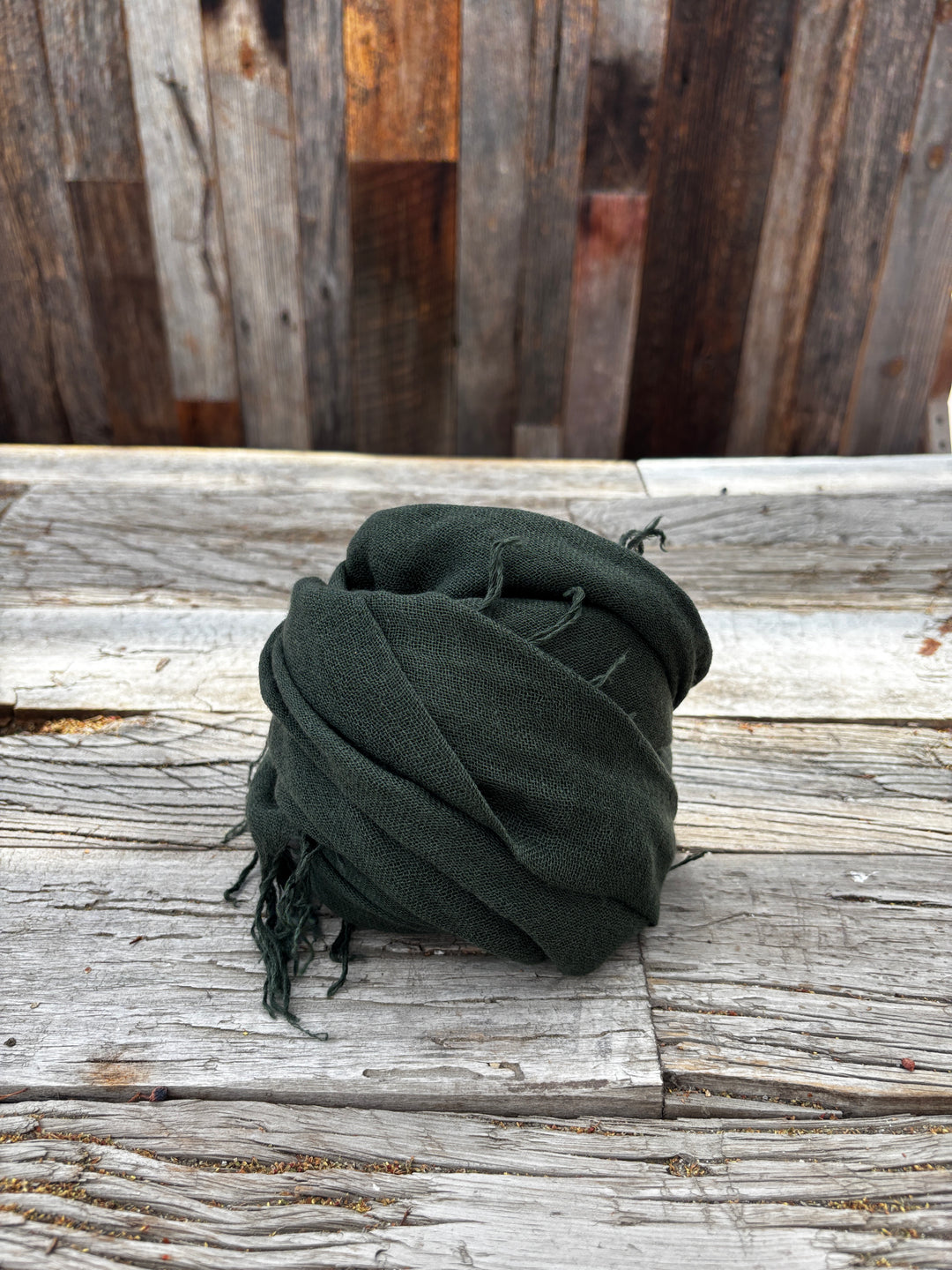 Chan Luu Cashmere and Silk Scarf BRH-SC-140 Kombu Green