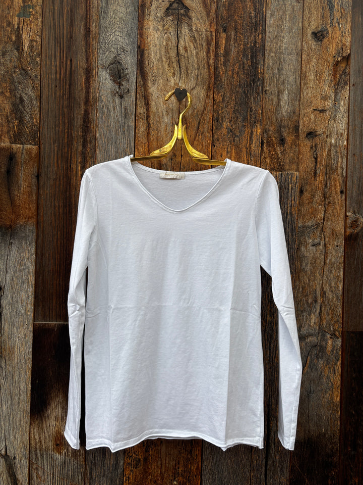 Milio Milano Rolled Raw Edge L/S