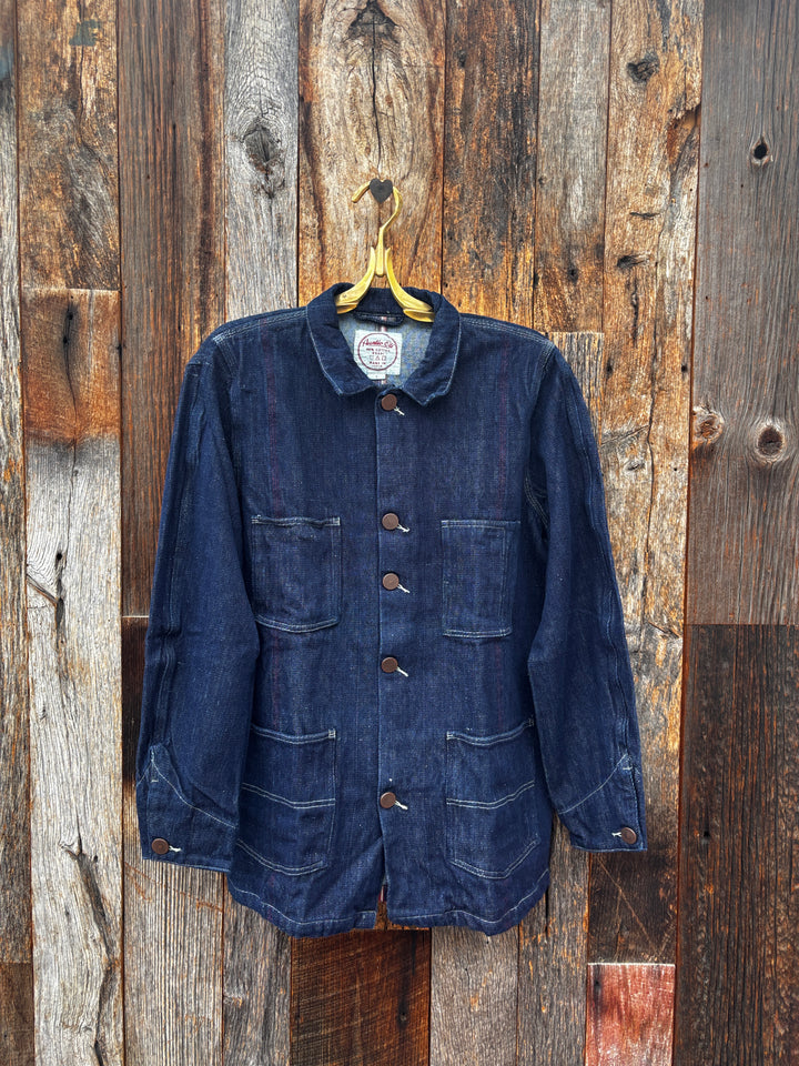 Auntie Oti Chore Coat Indigo