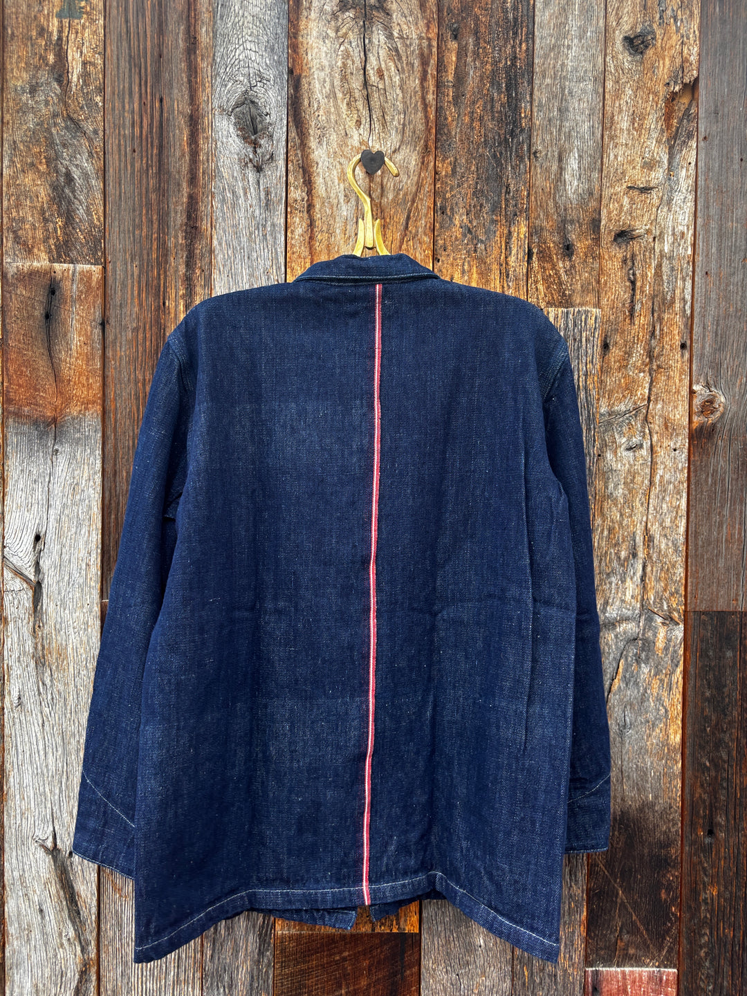 Auntie Oti Chore Coat Indigo