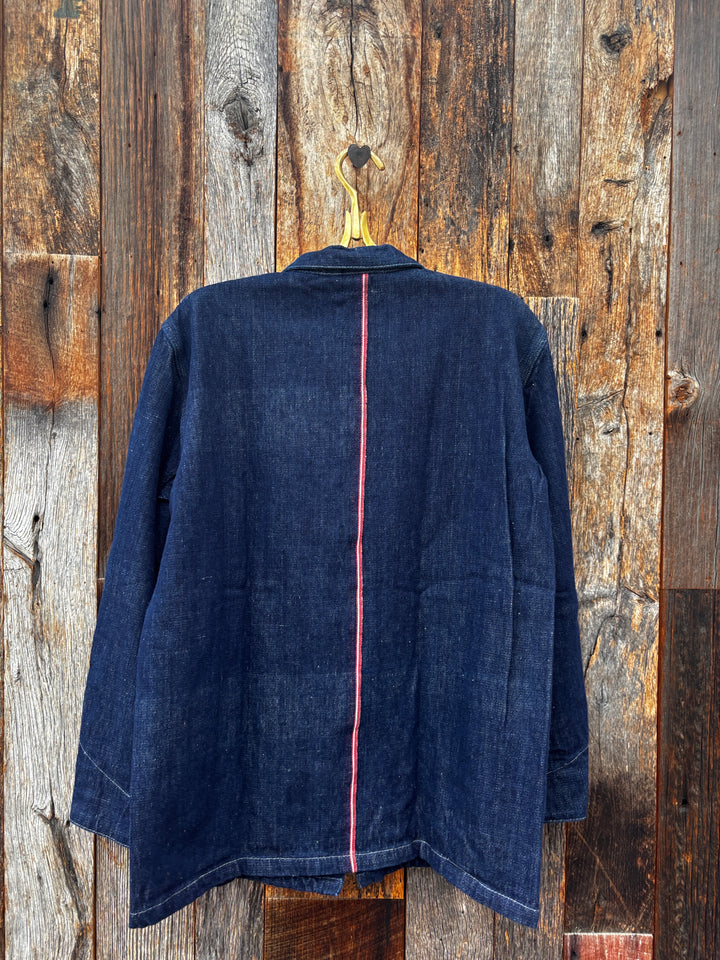 Auntie Oti Chore Coat Indigo