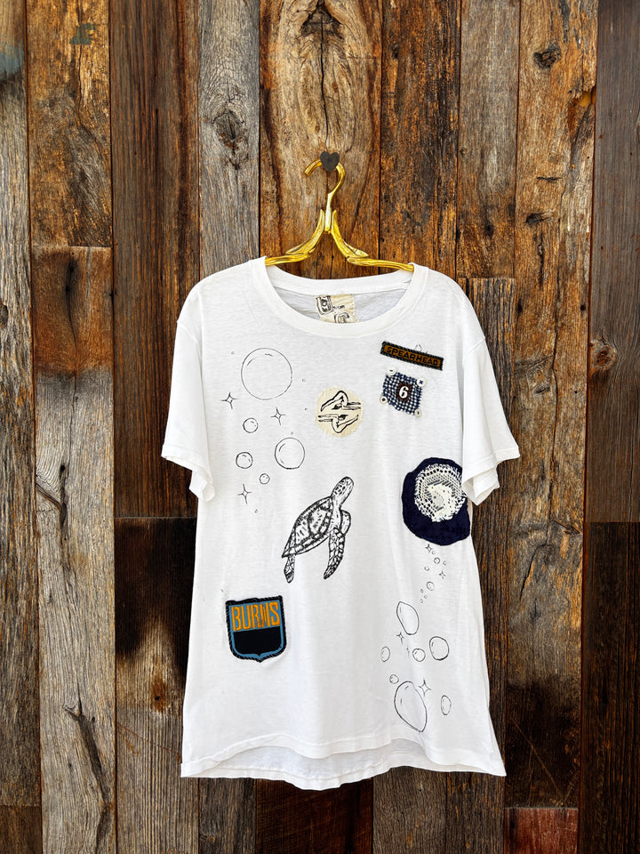 Unicorn City Bubbles T-Shirt M/L