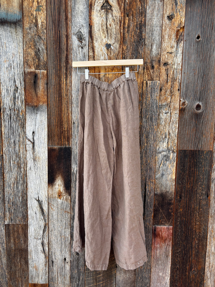 Llea Blue Becca (Wendy) Pant Linen Twill Bark