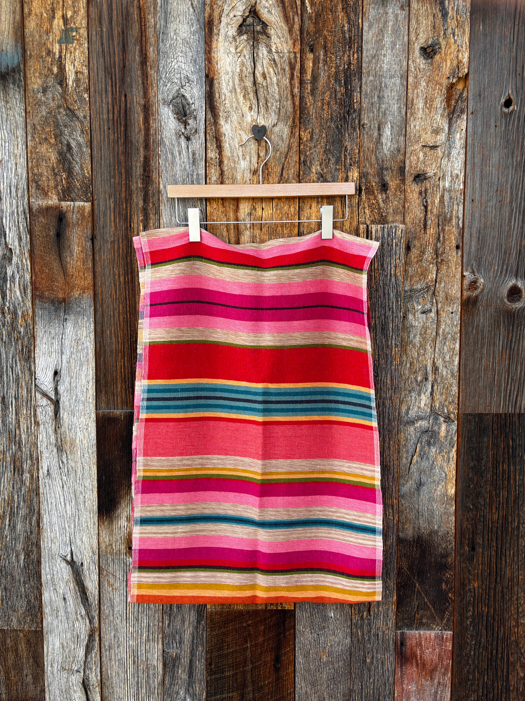 Garza Marfa Desert Scarf- Red