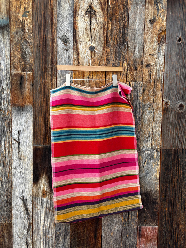 Garza Marfa Desert Scarf- Red