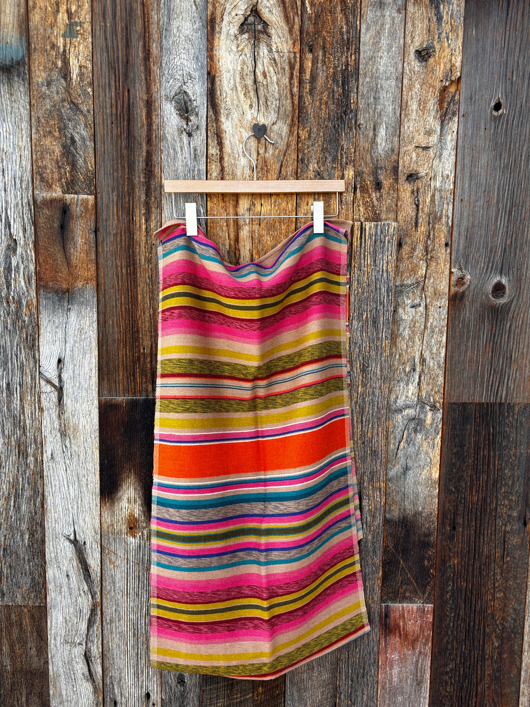 Garza Marfa Desert Scarf- Orange