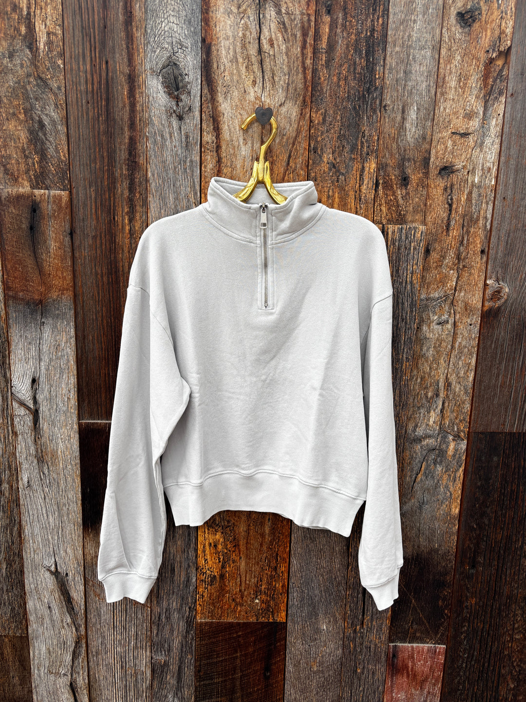 Project Social T Studio Quarter Zip - Smokey Blue