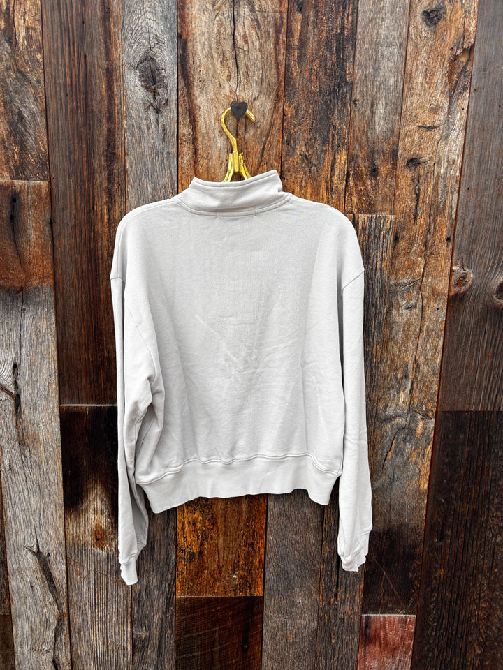 Project Social T Studio Quarter Zip - Smokey Blue