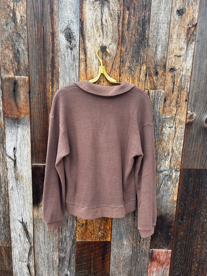Project Social T Pacific Pullover Dark Mocha