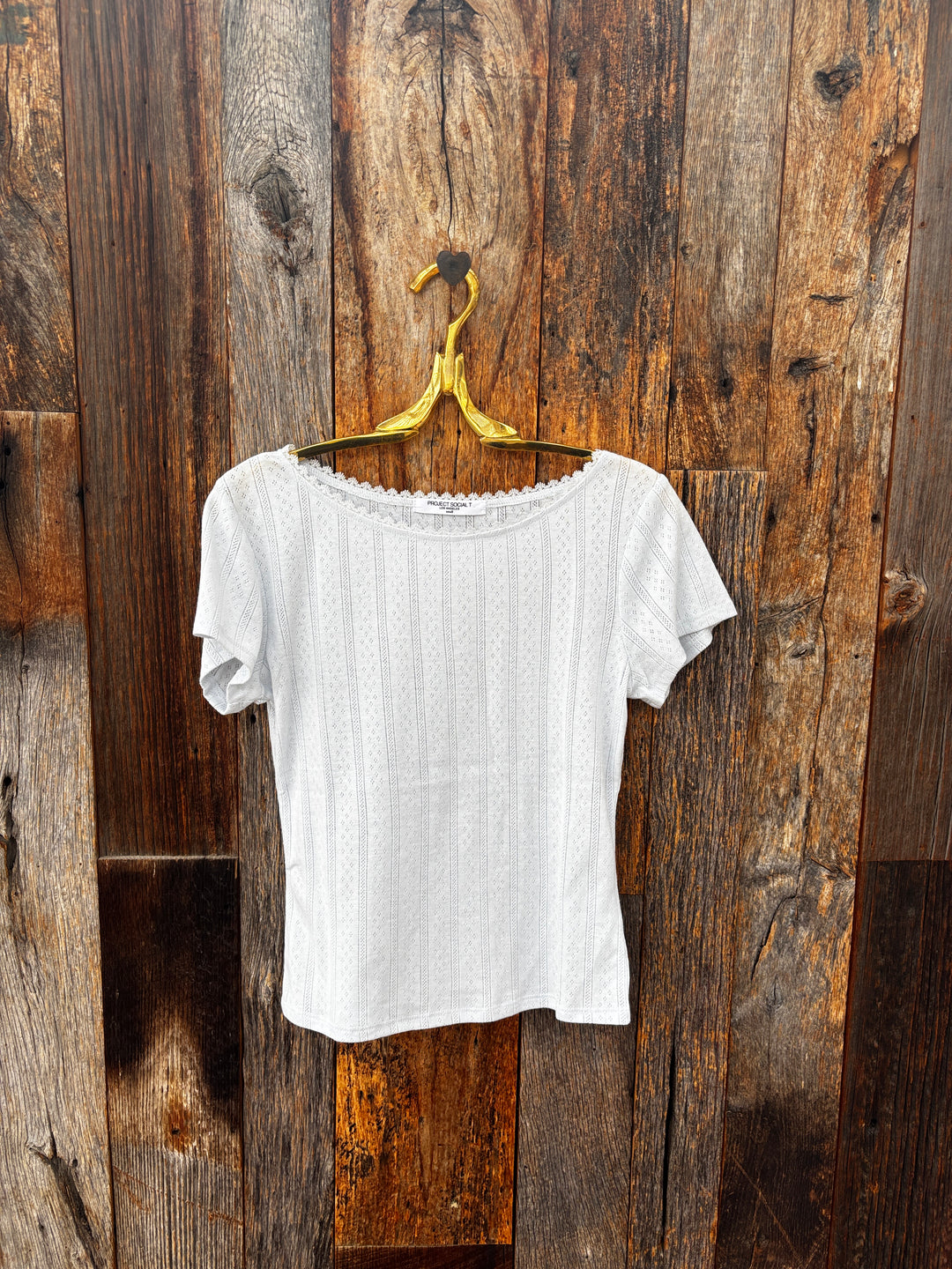 Project Social T Arden Tee Smokey Blue