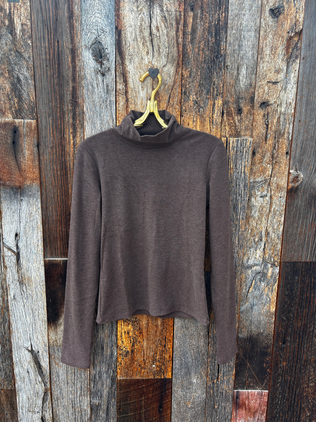 Project Social T Franklin L/S Dark Mocha