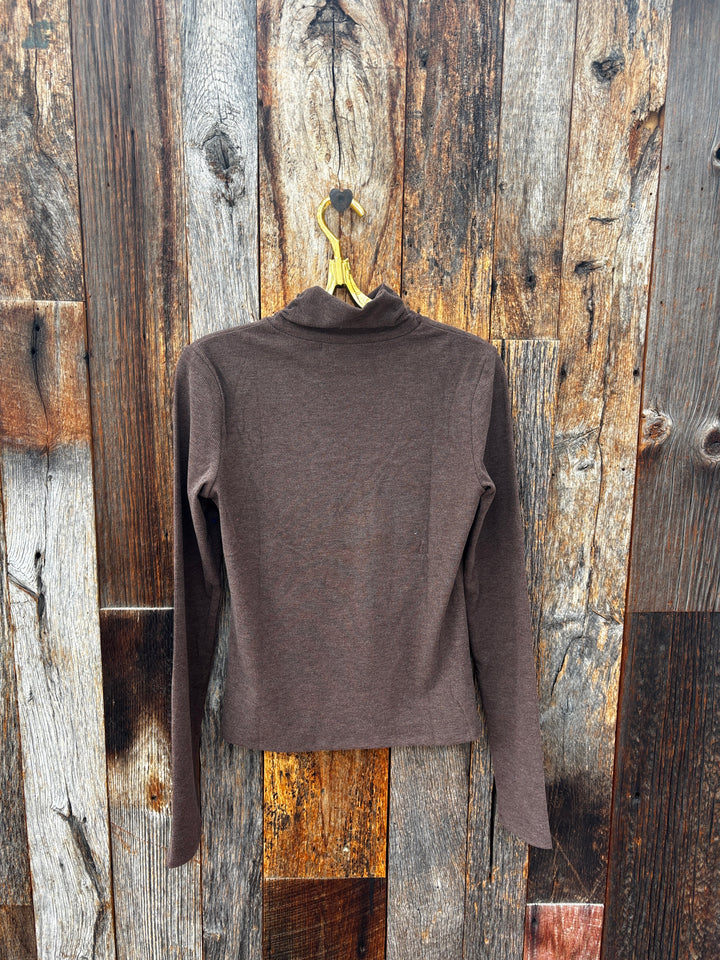 Project Social T Franklin L/S Dark Mocha