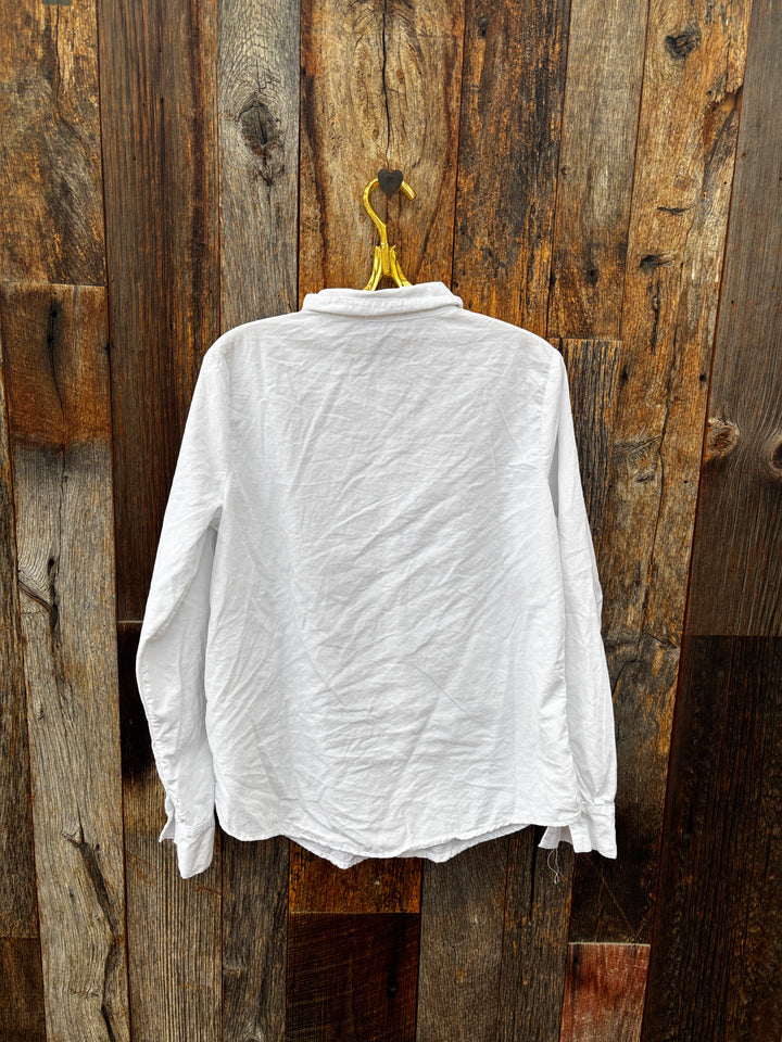 Llea Blue Dorie (Romy) Cordorouy Shirt White