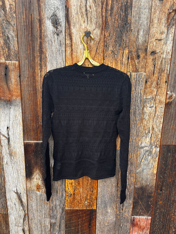 Z Supply Avery Sweater Top- Black