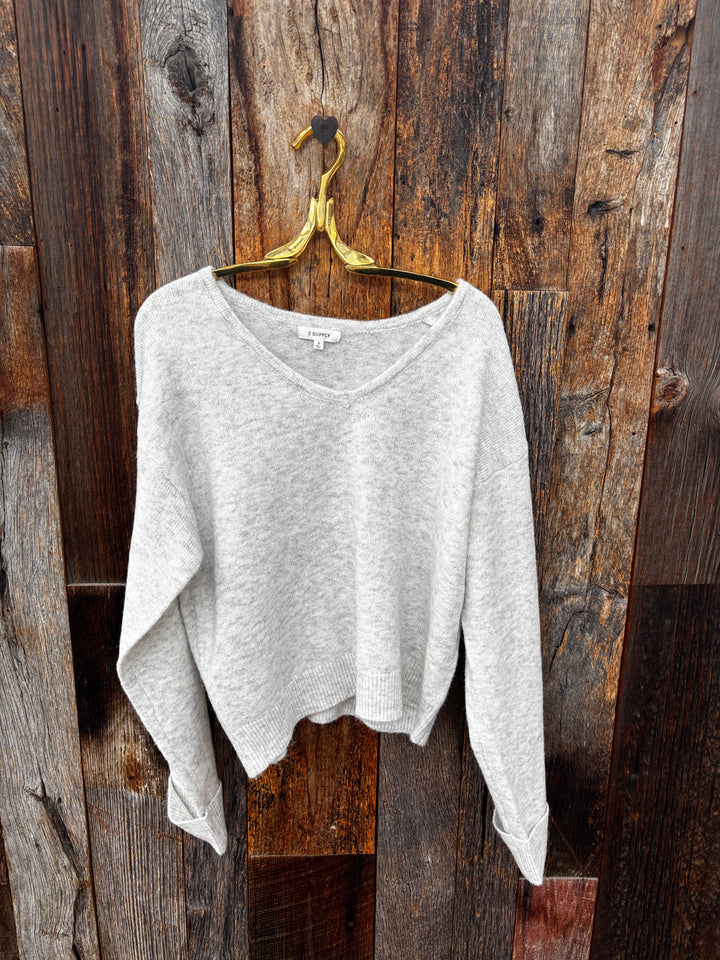 Z Supply Cerro Sweater- Feather Grey