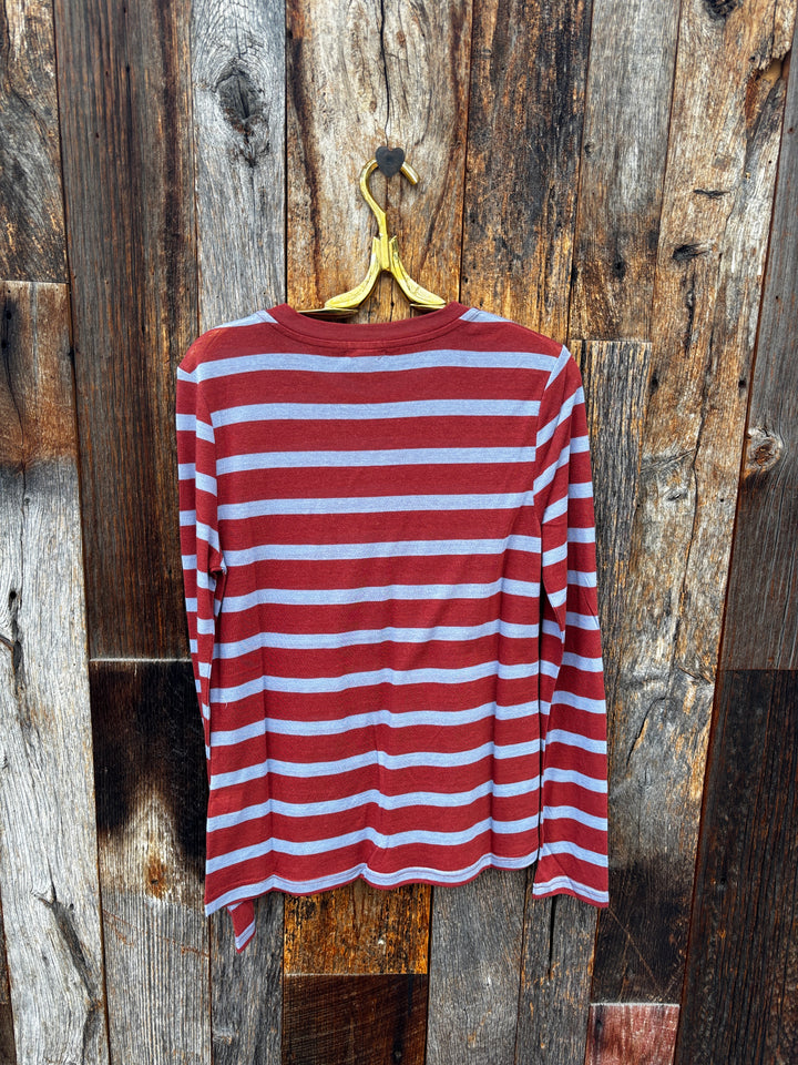 Dylan Farrah Tee - Red/Blue