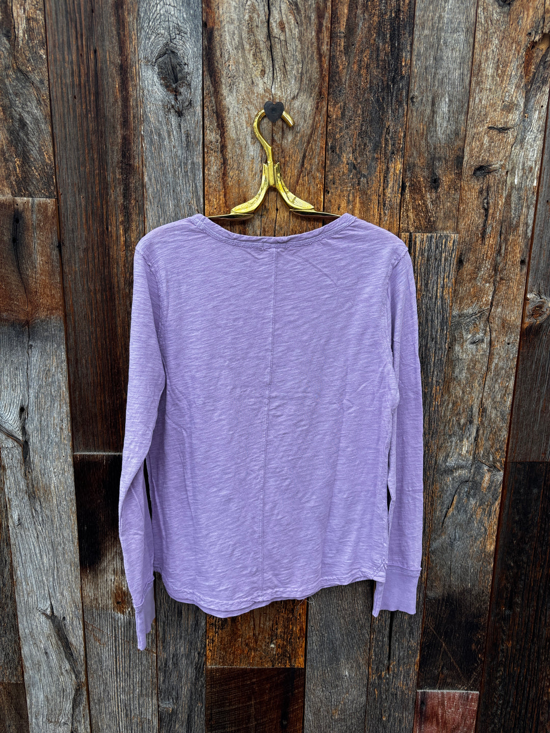 Dylan L/S Vintage Tee - Amethyst