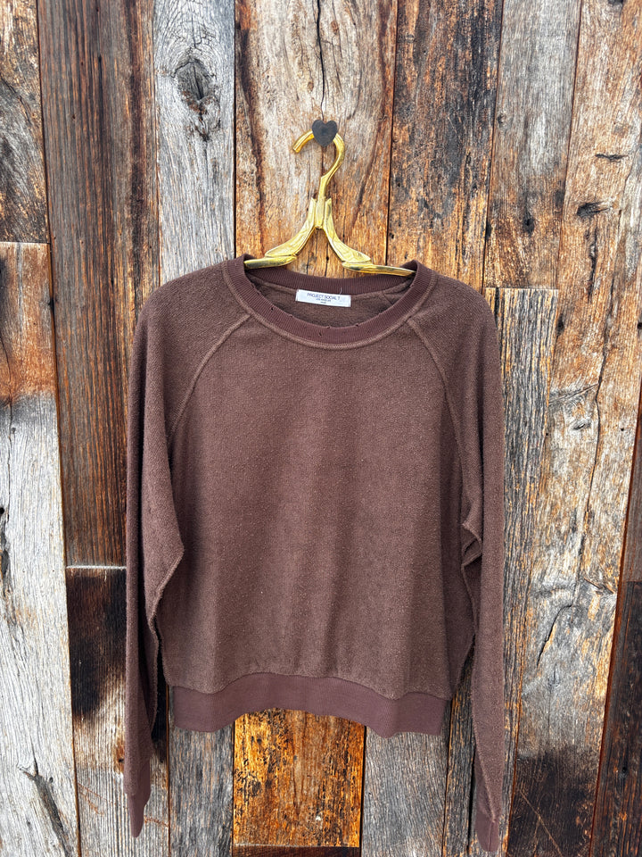 Project Social T Silverlake Sweatshirt - Dark Mocha