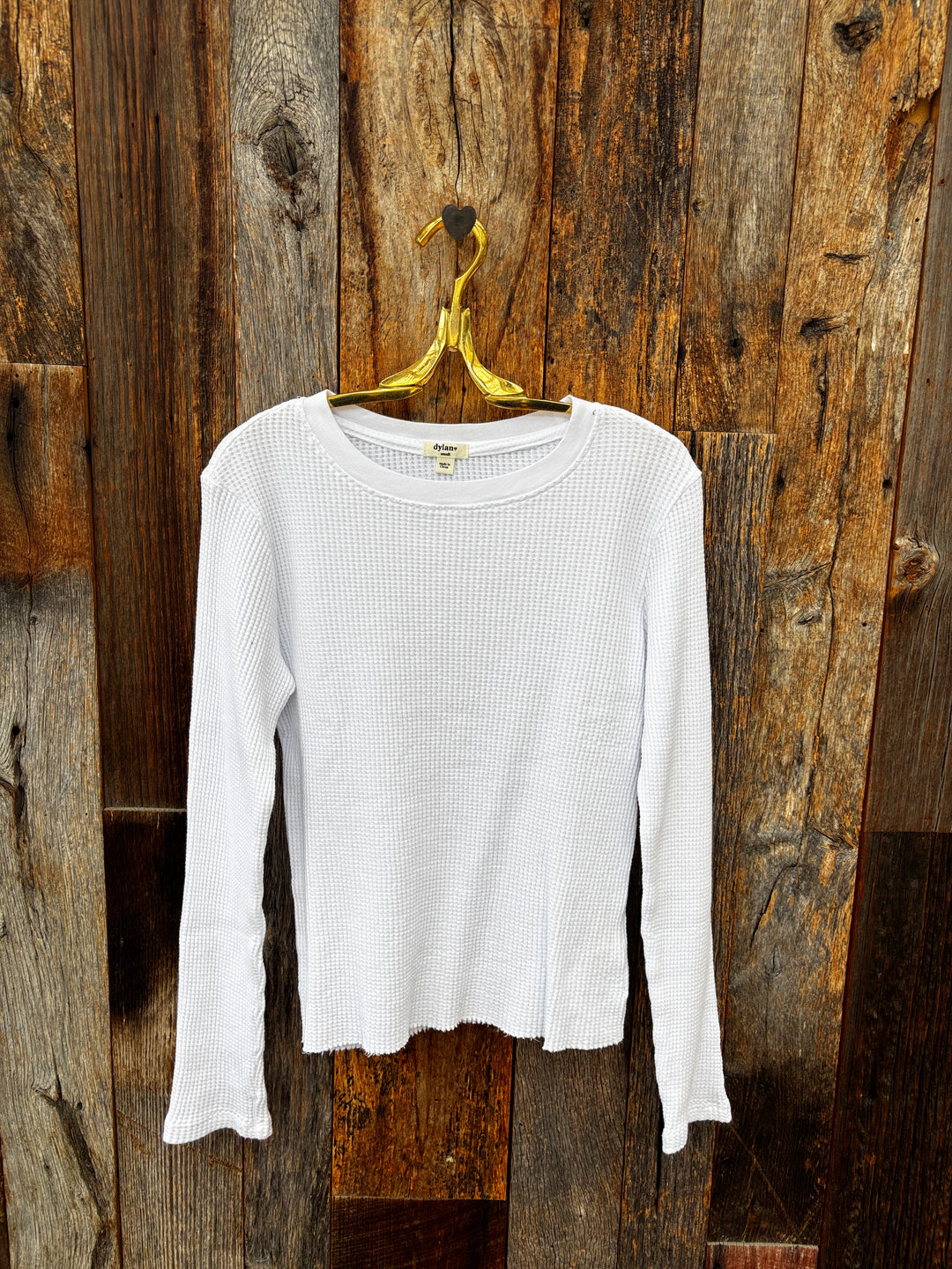 Dylan Modern Crewneck - White